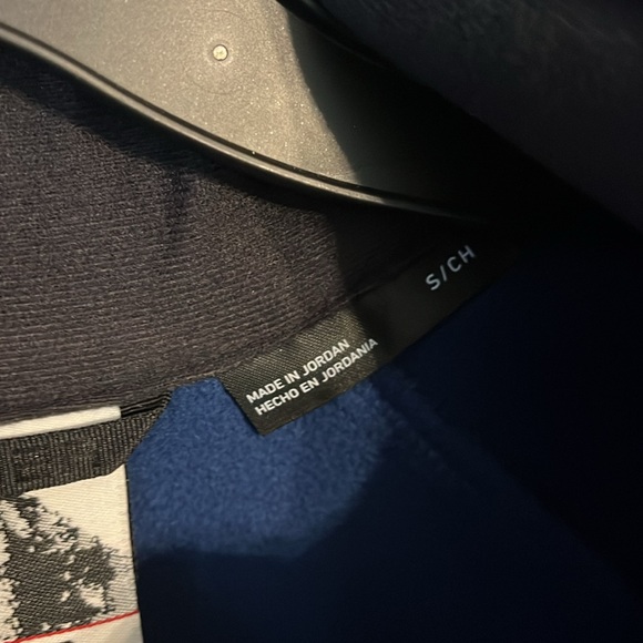 Spyder mens Outbound 1/2 zip Midweight Core pull on blue black yellow Small - Picture 4 of 5